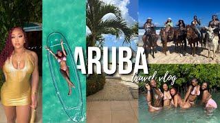 ARUBA TRAVEL VLOG  | 2023 Girl’s Trip Birthday Vlog