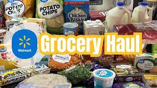 WEEKLY GROCERY HAUL + MEAL PLAN || Walmart Grocery Shopping Haul November 2024