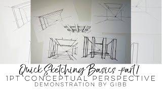 How to sketch for interior design- quick sketching for interior designers basic cube forms