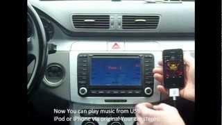 USB and iPod interface for VW from DENSION.wmv