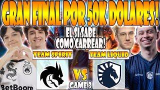 TEAM SPIRIT VS TEAM LIQUID BO5[GAME 3]GRAN FINAL- SATANIC VS NISHA, MICKE-1WIN SERIES DOTA 2 FALL