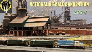 N Scale: N Scale Enthusiast National Convention 2024 Bethlehem, PA (Model Train Show Bethlehem Steel