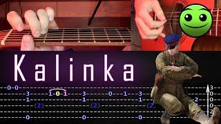 How to play 'Kalinka' Guitar Tutorial [TABS] Fingerstyle