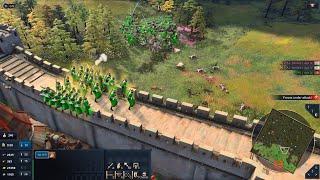 Age Of Empires 4 | Rus Strategy for Defending Against English & Japanese