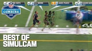 Best of Simulcam from 2025 NFL Scouting Combine