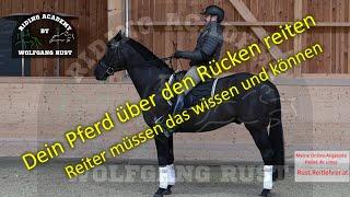 F63 Der Schenkeldruck & Pferde vor dem Schenkel Reiten! Der Weg dein Pferd rund durchs Genick reiten