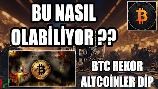 BTC GİDİYOR ALTCOİNLER BEKLİYOR SONU NE OLACAK BU İŞİN /BİTCOİN ETH BİST100 ONS ALTIN TEKNİK ANALİZ