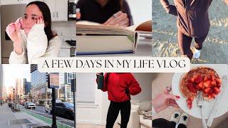 VLOG: very routine days in my life! (weight loss goal, healthy habits, high protein meals, workouts)