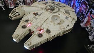 How to change the batteries on a 2004 OTC Millennium Falcon. Star Wars Vehicle.