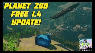 Underwater Feeders and Brand New Scenery Coming for FREE | Planet Zoo Update 1.4 | Planet Zoo News
