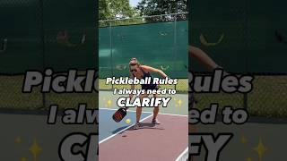 Pickleball Rules You SHOULD Know #pickleballtips #pickleball #pickleballaddict  #pickleballgame
