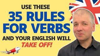 35 Advanced English Verb Rules