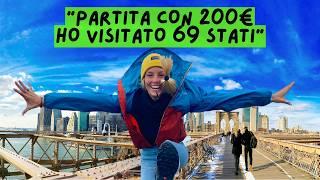 "Giro il mondo sola da oltre 10 anni"