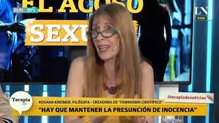 Roxana Kreimer, dura contra el feminismo: "Los varones sufren más violencia que las mujeres"