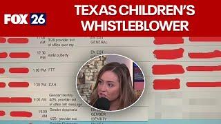 Texas Children's Hospital whistleblower on clinic providing gender-affirming health care