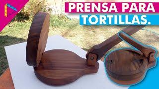 Como hacer una Prensa para Tortillas / Maquina de tortilla #ELMUEBLEMODERNO