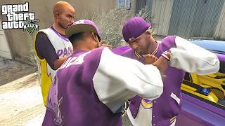 FRANKLIN GETS KICKED OUT THE BALLAS GANG IN GTA 5!!!
