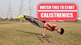 HOW TO START CALISTHENICS  #calisthodude #howtostartcalisthenics #calisthenicsforbeginners #fitness