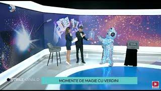 Stirile Kanal D - Momente de magie cu Verdini | Editie de pranz
