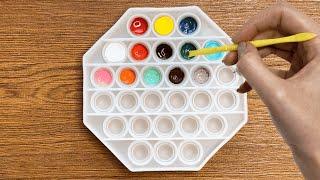 Creating 24 Different Colors with Just 3 Primary Colors: Color Mixing Tutorial #colors