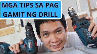 (Eng. Subs) PAANO ANG TAMANG PAG-GAMIT NG DRILL