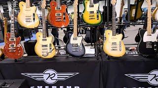 Visiting REVEREND Guitars at NAMM 2023