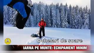 Iarna pe munte: echipament minim