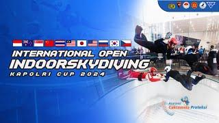 INTERNATIONAL OPEN INDOORSKYDIVING KAPOLRI CUP 2024 - DAY 1