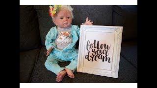 CHANGING REBORN BABY! Adorable Unicorn Outfit!