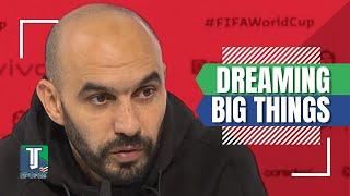 Moroccan coach BELIEVES his team can BEAT France and go to the World Cup FINAL