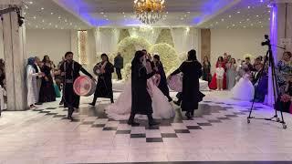 Big wedding entrance davul show Lebanese zaffe in Sweden