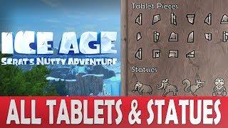 Ice Age Scrat's Nutty Adventure All Tablets & Statues | All Collectibles 80/80 - 20/20