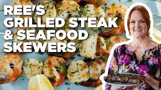 Ree Drummond's Grilled Steak and Seafood Skewers | The Pioneer Woman | Food Network