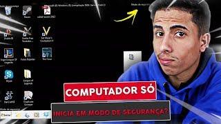 Computador só inicia em modo de segurança? APRENDA RESOLVER!