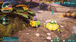 How to reach the Blossoming Arcadia Yellow Onion (Flarlic) | Pikmin 4