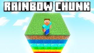 100 Days but it's a Rainbow Chunk