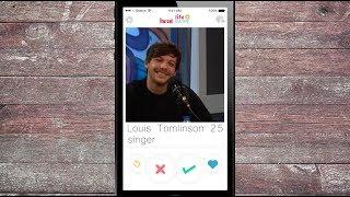 #LifeSwipe with Louis Tomlinson | Louis swipes right on lads holiday with 1D