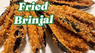 Fried brinjal | crispy & crunchy began fry | KFC style fried brinjal