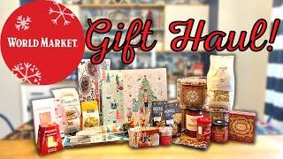 WORLD MARKET CHRISTMAS HAUL! IDEAS FOR STOCKING STUFFERS AND GIFTS FOR THE WHOLE FAMILY!