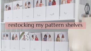 Restocking my pattern shelves