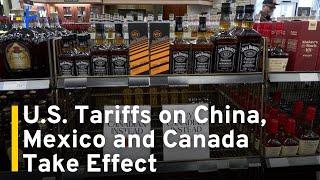 China, Mexico and Canada Hit Back at U.S. Tariffs｜TaiwanPlus News