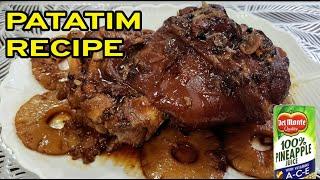 PATA TIM RECIPE WITH PINEAPPLE | HOW TO COOK PATA TIM SIMPLE RECIPE