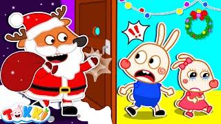 Oh No! Tokki Caught Fake Santa Claus - Merry Christmas Special with Tokki Family  Tokki Channel