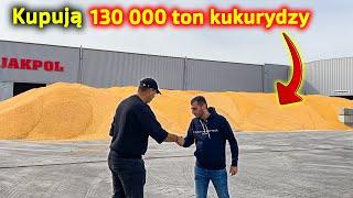 Jakpol- kupują ponad 2000 ton kukurydzy dziennie. Dwie ogromne przyczepy Bergmann GTW430  [Korbanek]