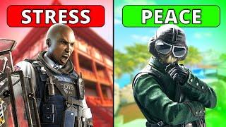 How To STOP STRESS in Rainbow six siege