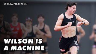 Darcy Wilson is a RUNNING MACHINE | Pre-Season Training Report