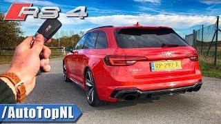 2019 Audi RS4 Avant Quattro POV REVIEW on AUTOBAHN & ROAD by AutoTopNL