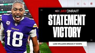 How big of a statement win was this for Vikings?