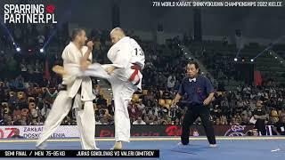 Juras Sokolovas vs Valeri Dimitrov 75-85 kg | 7th World Karate Shinkyokushin Championships 2022