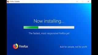 How to install firefox and download firefox Windows 10,8.1,8 and 7- Free, Easy and Fast